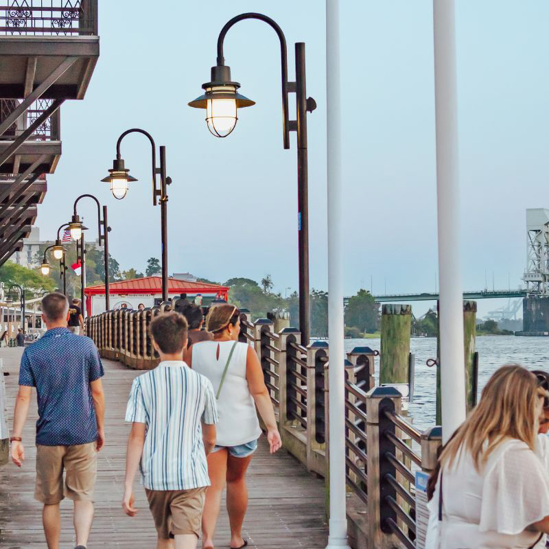 Wilmington NC Riverwalk